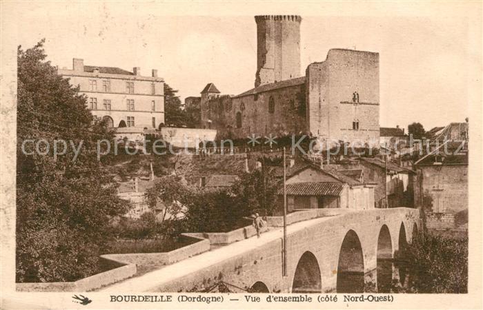 Bourdeilles Vue d ensemble