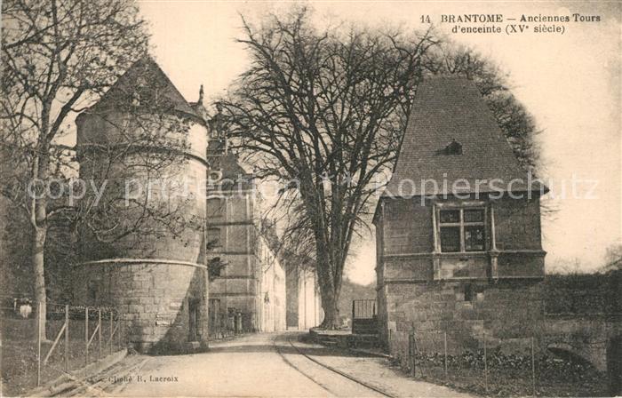 Brantome Anciennes Tours
