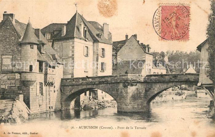 Aubusson Creuse Pont de la Terrade