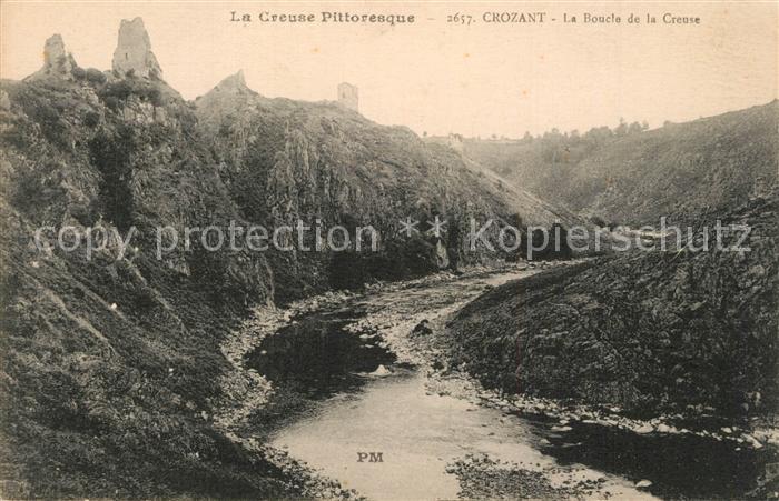 Crozant La Boucle de la Creuse