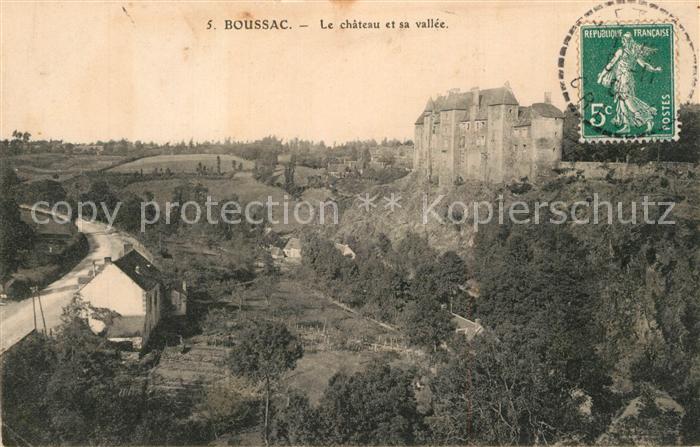 Boussac Creuse Le Chateau sa Vallee
