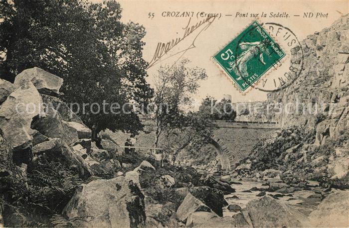 Crozant Pont sur la Sedelle