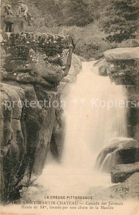 Saint-Martin-Chateau Cascade des Jarreaus