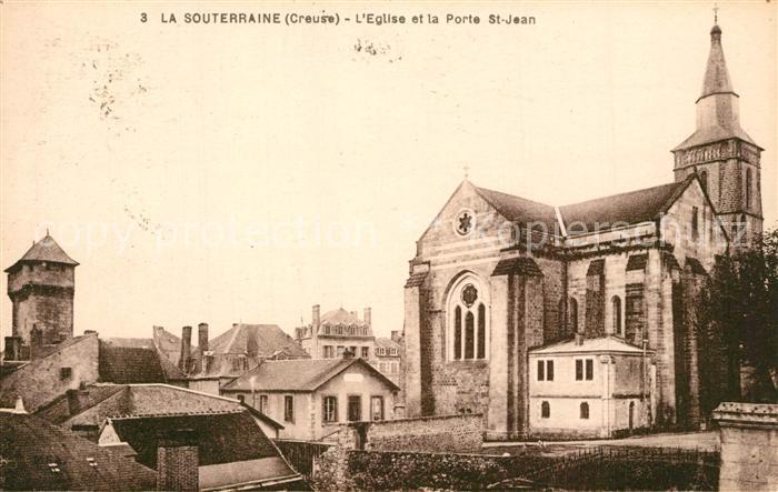 La Souterraine Eglise Porte Saint Jean