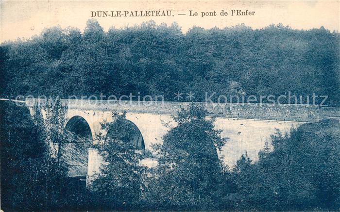 Dun-le-Palestel Palleteau Pont de l Enfer