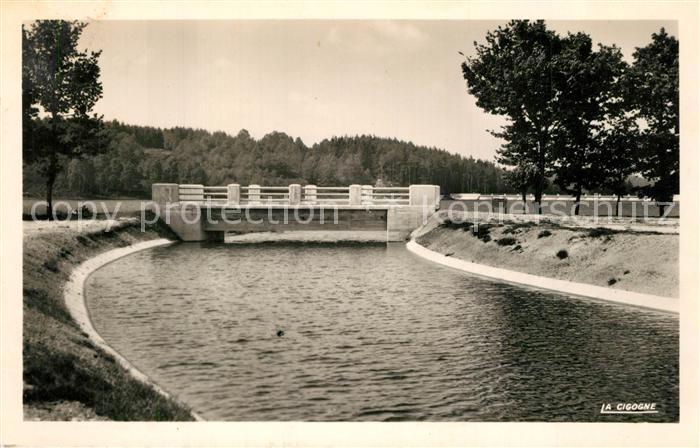 Faux-la-Montagne Le canal d amenee Usine Hydroelectrique