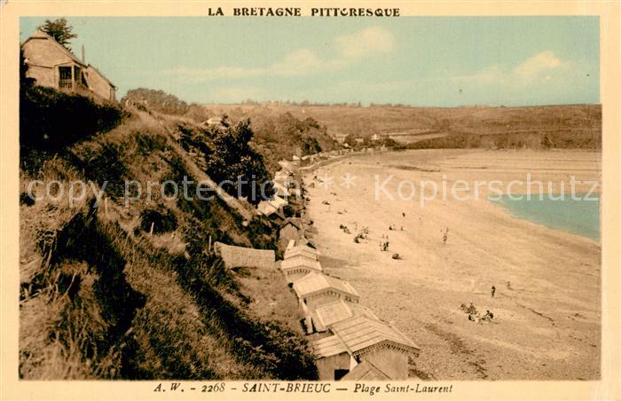 Saint-Brieuc Cotes-d Armor Plage Saint Laurent