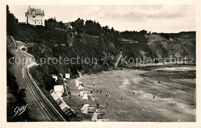 Etables-sur-Mer Cotes-d Armor La descente a la plage des Gobelins