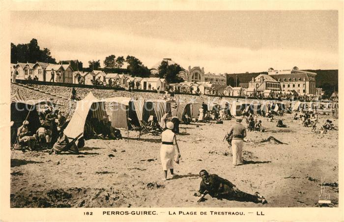 Perros-Guirec La Plage de Trestraou