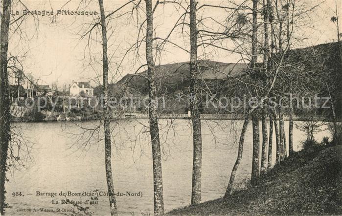 Saint-Brieuc Cotes-d Armor Barrage de Bosmeleac