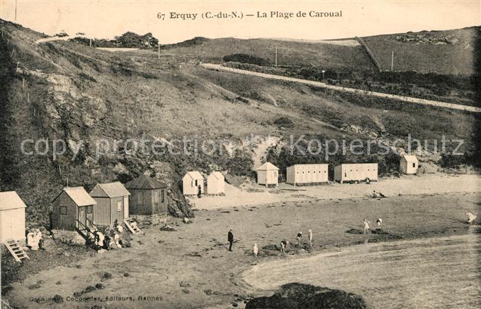 Erquy La plage de Caroual