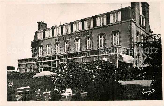 Perros-Guirec Hotel de France Le Jardin la Terrasse