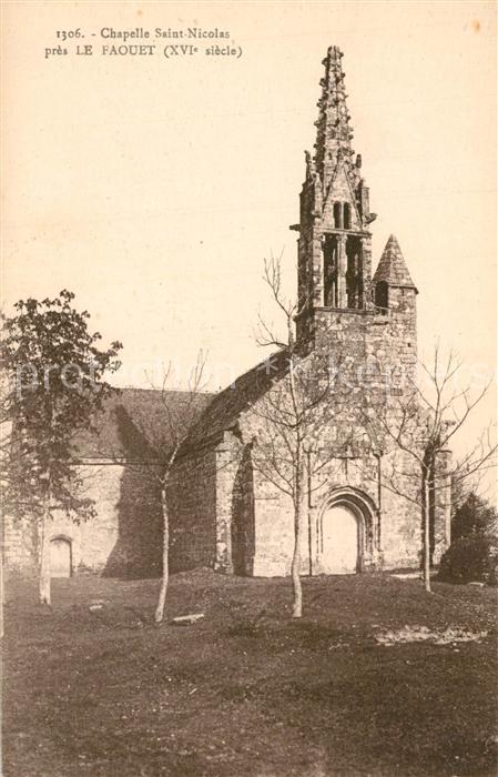Le Faouet Cotes-d Armor Chapelle Saint Nicolas