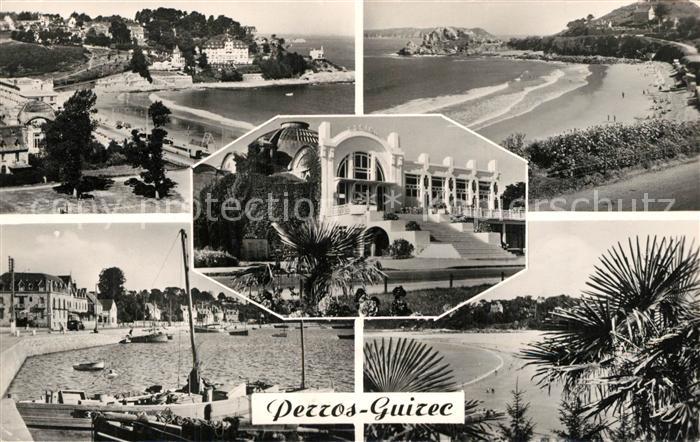 Perros-Guirec Port Plage Trestraou Casino