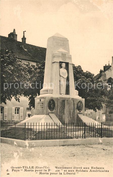 Is-sur-Tille Monument eleve aux Enfants Pays Morts