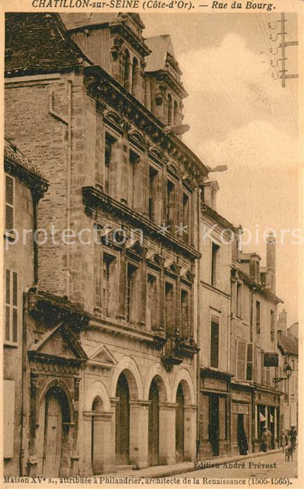 Chatillon-sur-Seine Rue du Bourg