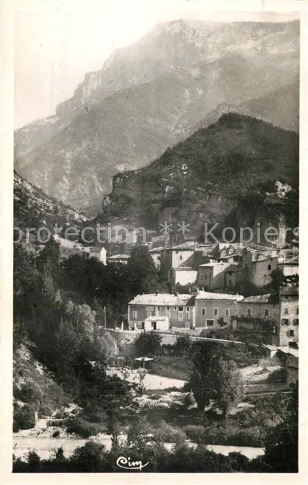 Chatillon-en-Diois Vue panoramique Mont Glandasse