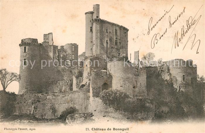 Saint-Front-sur-Lemance Chateau de Bonaguil