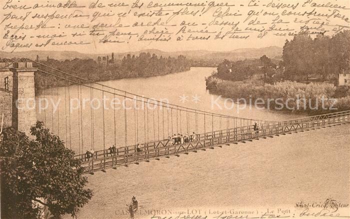 Castelmoron-sur-Lot Panorama le Pont