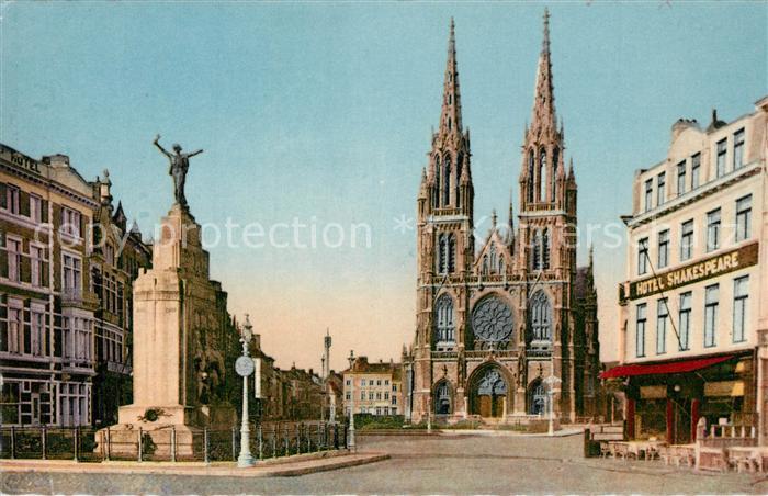 Ostende Oostende Eglise Saint Pierre et Paul Monument aux Morts