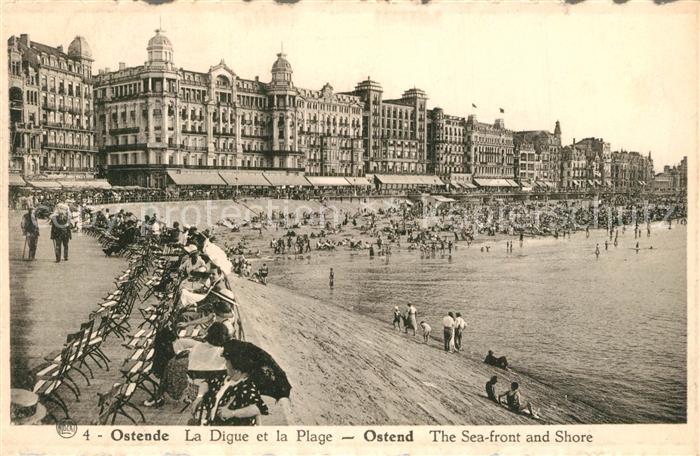 Ostende Oostende La Digue et la plage