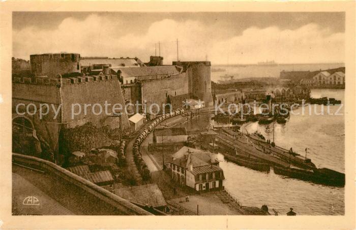 Brest 29 Chateau et la Penfeld