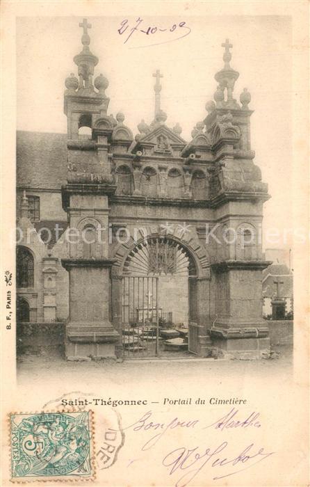 Saint-Thegonnec Portail du Cimetière