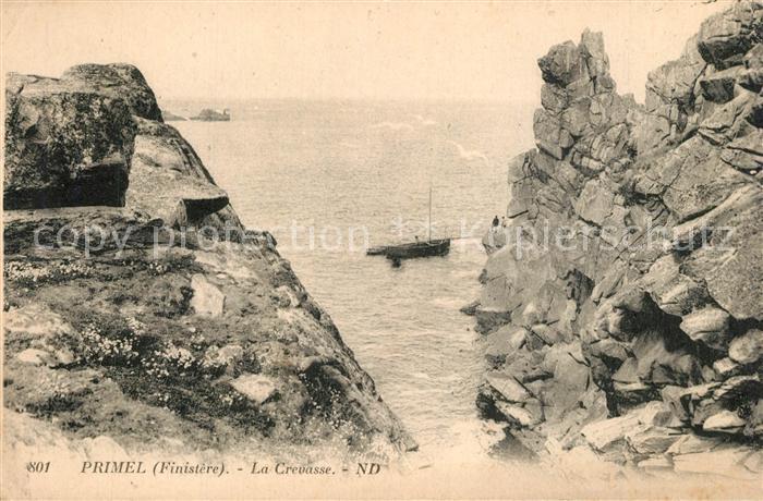 Primel Tregastel La Crevasse