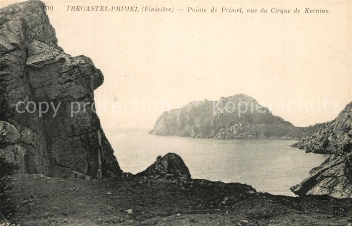 Primel Tregastel Pointe de Primel vue du Cirque de Kerni