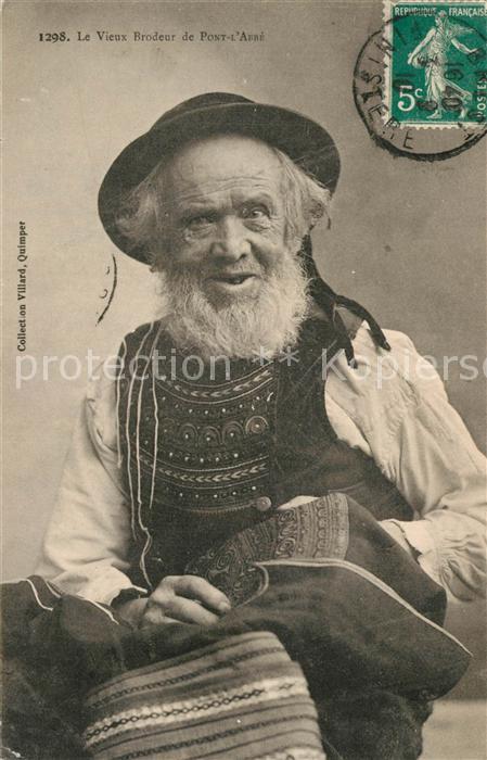 Pont-l Abbe Le vieux brodeur