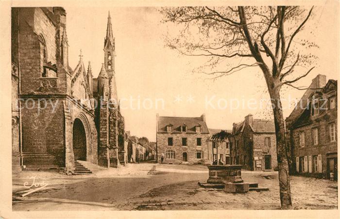 Locronan Place et Maisons des XVIe et XVIIe siècles