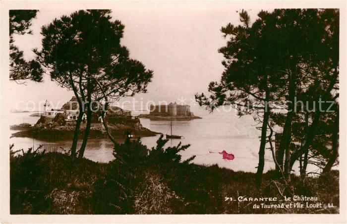 Carantec Chateau du Taureau Ile Louet