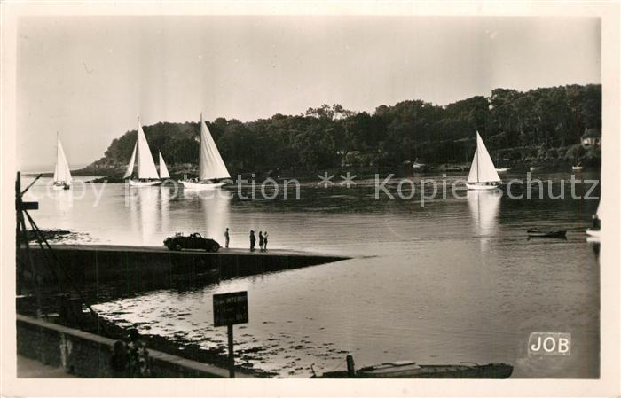 Benodet La cal du bac des voiliers