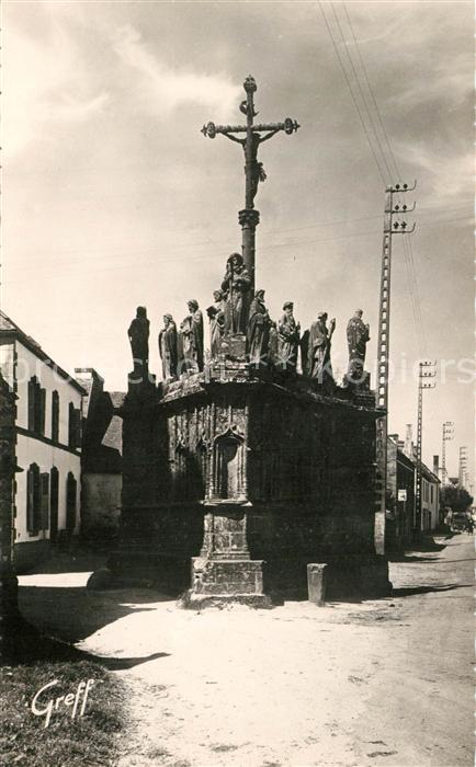 Confort  Confort-Meilars 29 Finsitere Le Calvaire Croix Kalvarienberg Kreuz