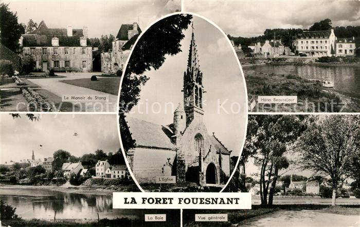 La Foret-Fouesnant Manoir du Stang Baie Hotel Eglise