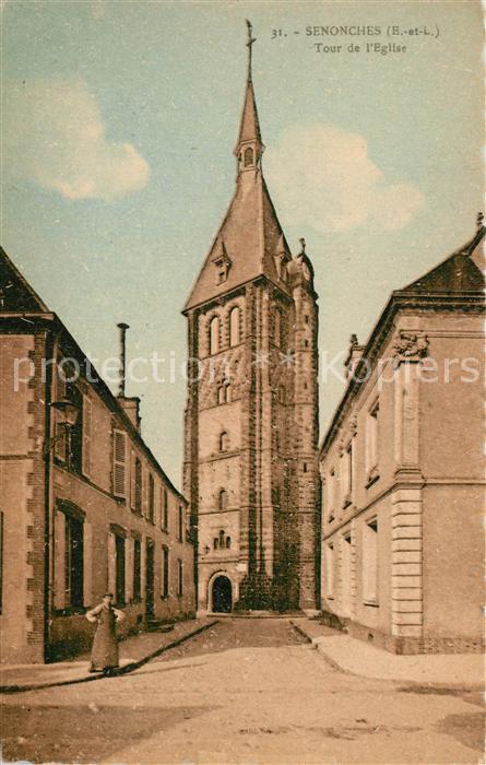 Senonches Tour de l'Eglise