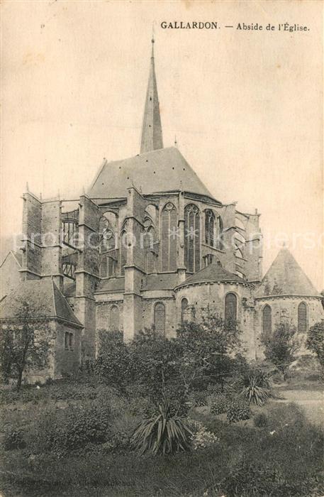 Gallardon Abside de l'Eglise