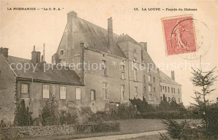 La Loupe Facade du Chateau