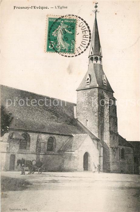 Fresnay-l Eveque Eglise Kirche