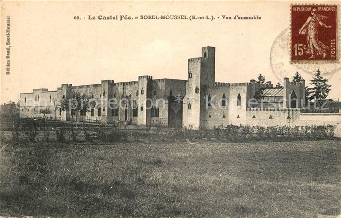 Sorel-Moussel Castel Féo vue d_ensemble