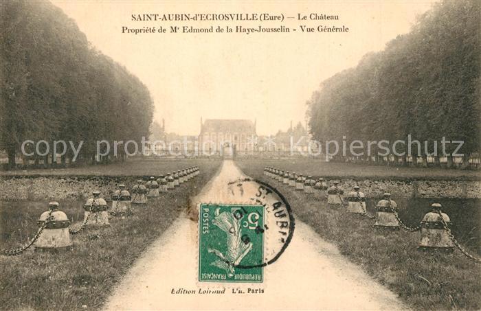 Saint-Aubin-d Ecrosville Chateau