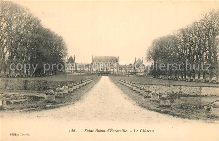 Saint-Aubin-d Ecrosville Chateau