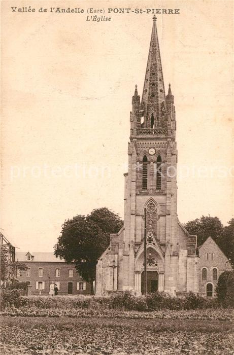 Pont-Saint-Pierre Eglise Kirche