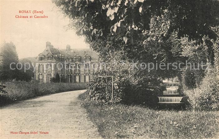 Rosay-sur-Lieure Chateau et Cascades