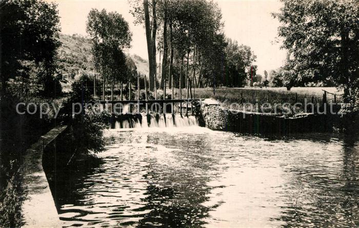 Marcilly-sur-Eure Chute de l'Eure a la Porte à Bâteaux