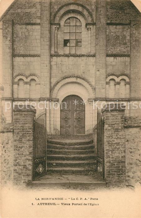 Autheuil-Authouillet Vieux portail de l'Eglise