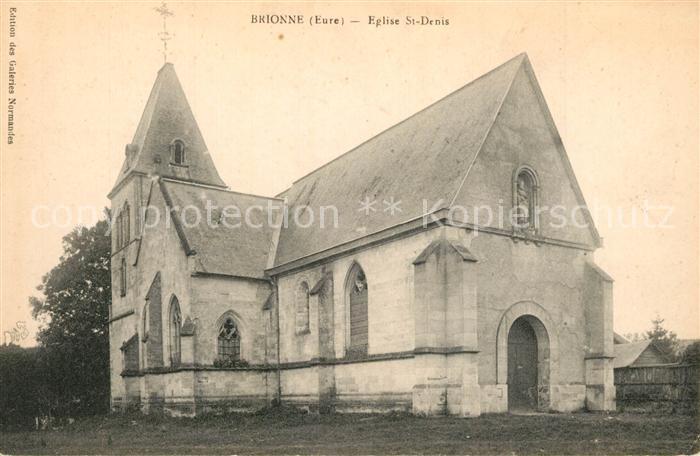 Brionne Egise Saint Denis