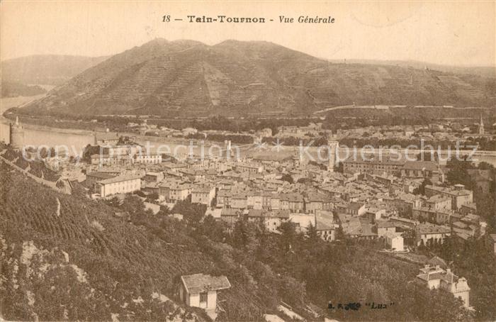 Tain-l Hermitage Tournon vue Generale
