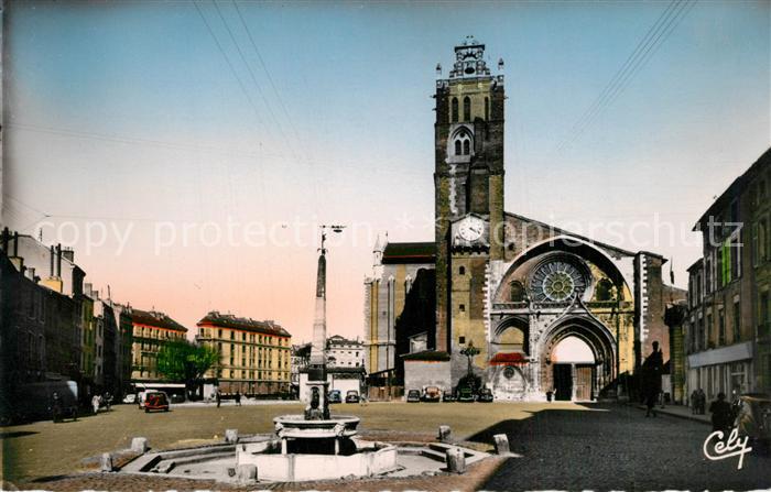 Toulouse Haute-Garonne Place Saint Etienne Cathedrale