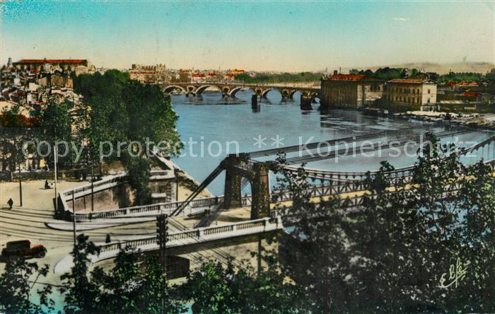Toulouse Haute-Garonne Garonne Pont Saint Pierre et Pont Neuf